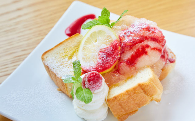 残暑の楽しみは桃活！食パン専門店カフェ『MASA cafe』に桃トーストが新登場！
