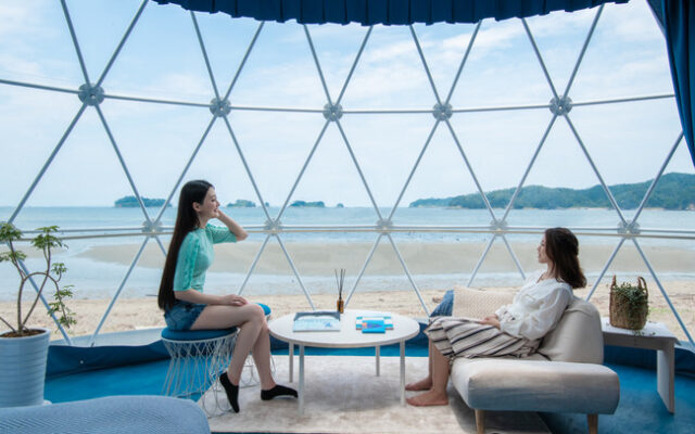 最も海辺に近い場所で優雅なグランピングを『グランオーシャン伊勢志摩』新エリアも登場！