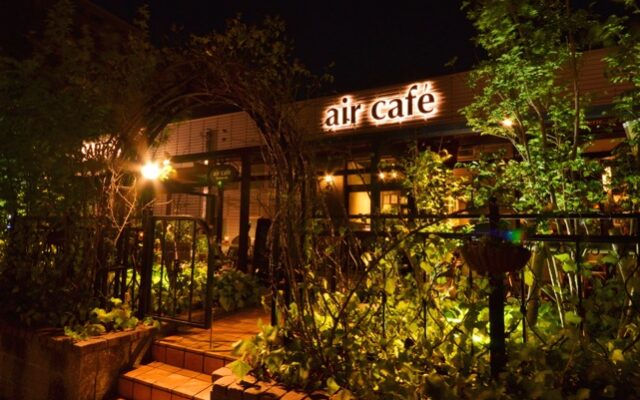 名古屋・千種区『air café（エールカフェ）』ムード満点な夜のテラス席がオススメ
