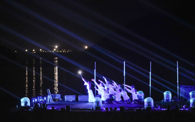 湖上を活かした光とダンスの幻想的な舞台『Grandscape浜名湖＠舘山寺』今年も開催