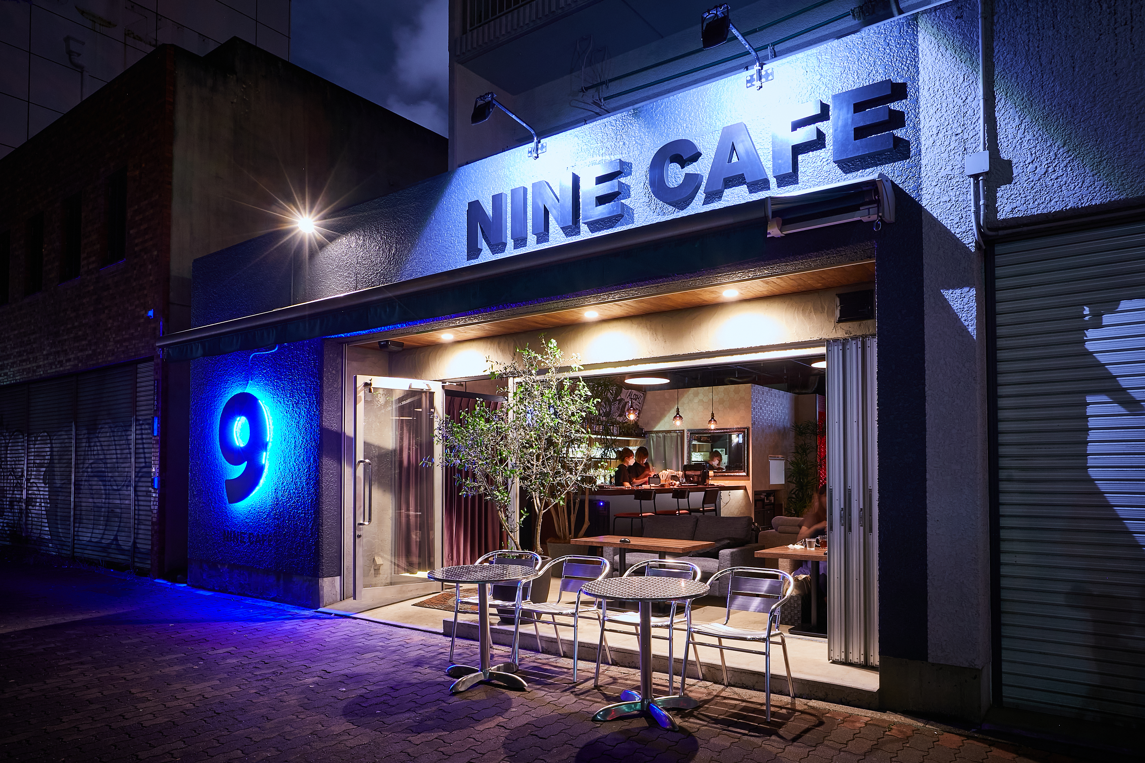 中区・鶴舞】モダンクラシックな夜カフェ『NINE CAFE』でイタリアンと