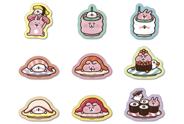 LINEスタンプでおなじみのピスケう&うさぎがお寿司に！カナヘイ展覧会6