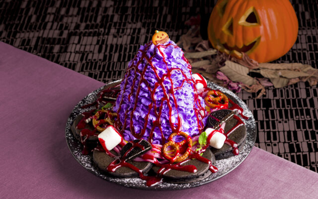 今だけ噂のハロウィングルメ③悪魔的な美味しさとダークに映えるパーティパンケーキ！