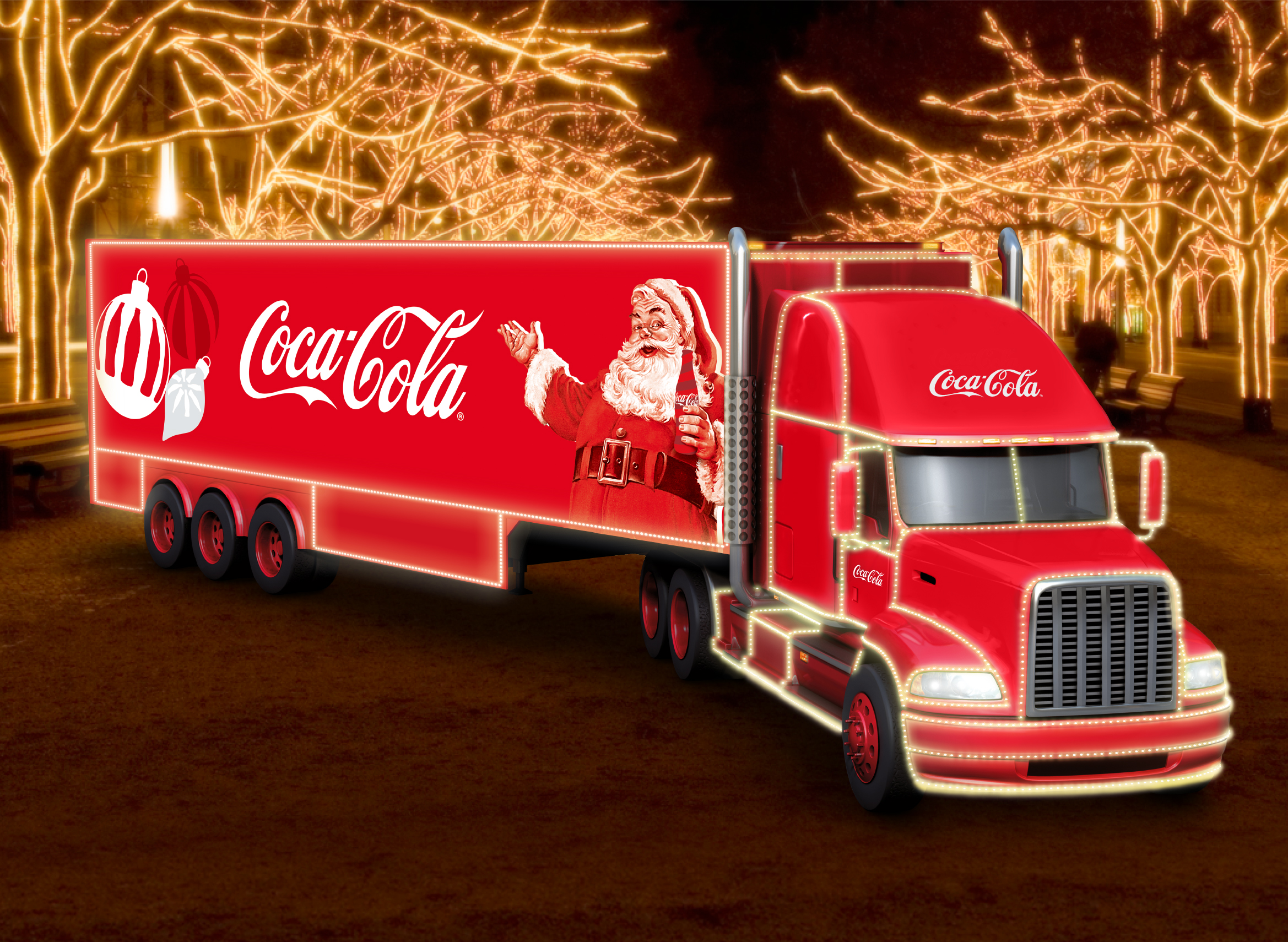 コカ・コーラ イベントトラック 2台セット - ミニカー