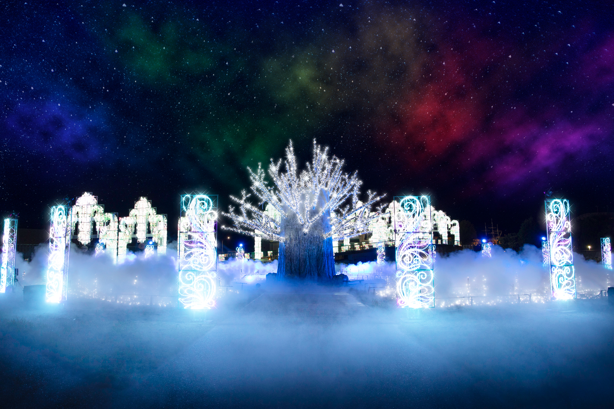 天空の幻想庭園が初登場！ラグーナで冬の絶景イルミネーション「生命の