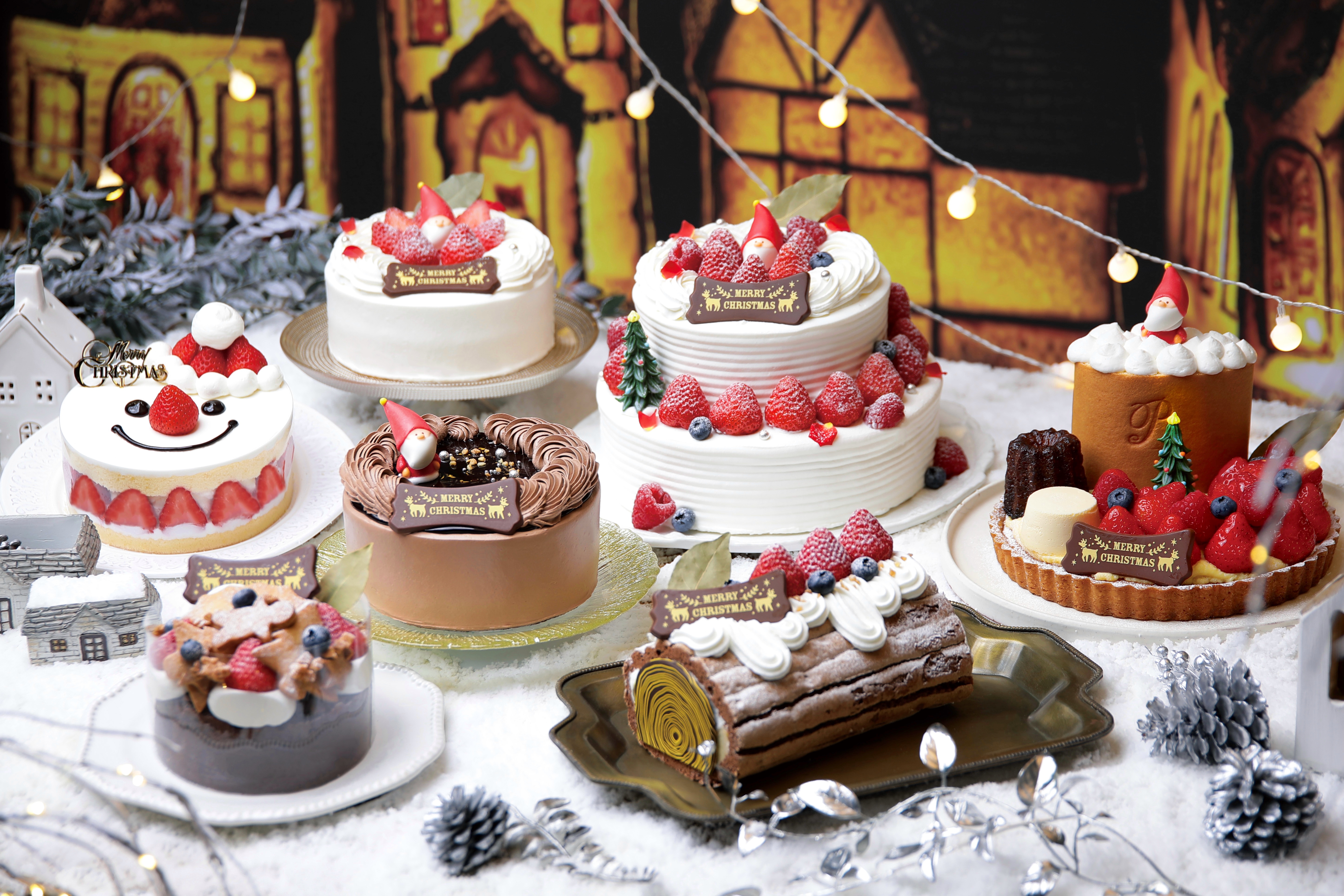 かわいすぎて売り切れ必至！聖なる夜を華やかに彩るクリスマスケーキ4