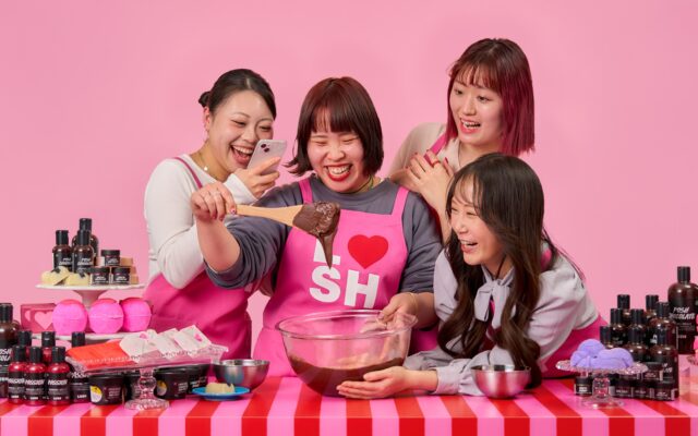 【LUSH】チョコレートコスメが作れるワークショップ「チョコパ！」を開催中！