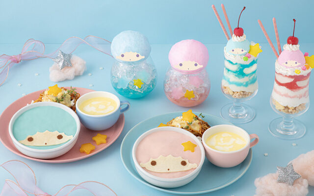 50周年を迎えたリトルツインスターズ☆キキ＆ララの世界観に癒されるカフェが期間限定オープン
