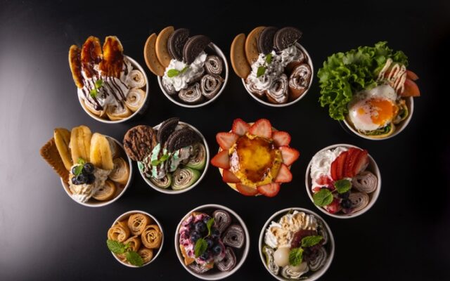 大須と岡崎に冬の新定番スイーツが登場！目の前で焼いて巻く温×冷のハイブリッドとは？