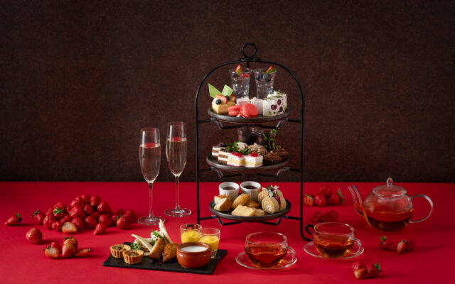 いちご×ショコラで冬を彩る三井ガーデンホテル名古屋プレミア期間限定アフタヌーンティー