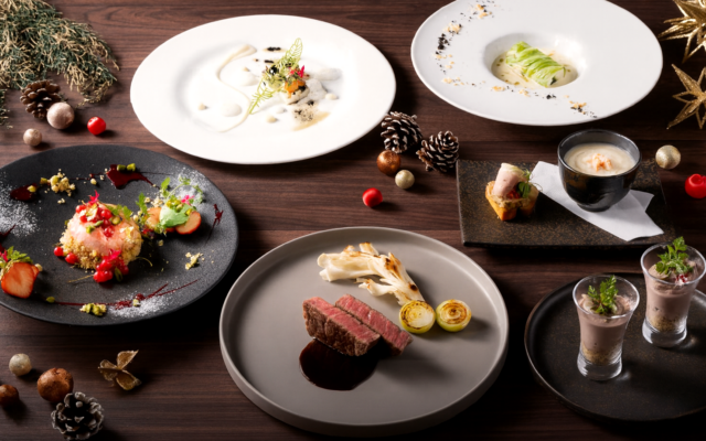 [6日間限定]地上80mの夜景×クリスマス特別コース予約受付中!名駅徒歩5分のホテルで12/20〜