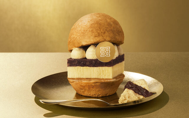 70万個販売の人気スイーツが極厚のあんバタ生バーガーに進化！名古屋限定で2/25～