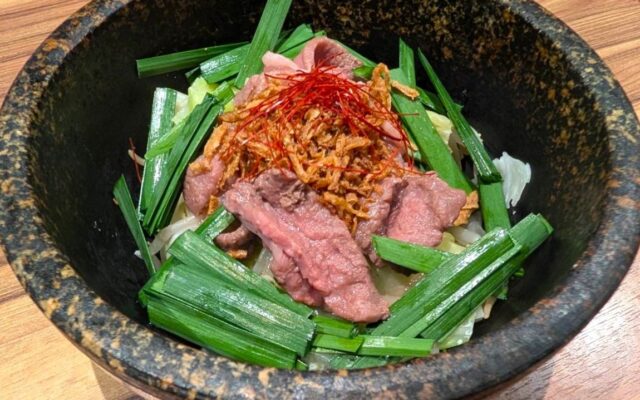肉のプロが本気で作った新なごやめし！創業125年の老舗スギモトの牛ちゃん定食