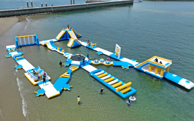 愛知県内最大級の海上アスレチックが誕生！水質AA最高ランクの伊良湖岬に7/12オープン